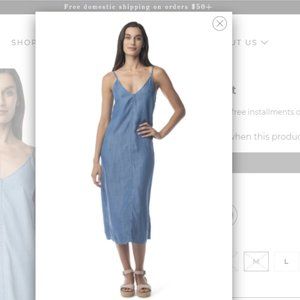 Woven by Synergy Bi-Coastal Slip Dress NWT